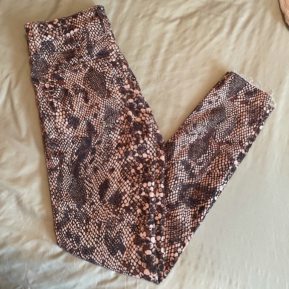 High Rise Snake Print Jeans ๐ - Picture 3 of 11